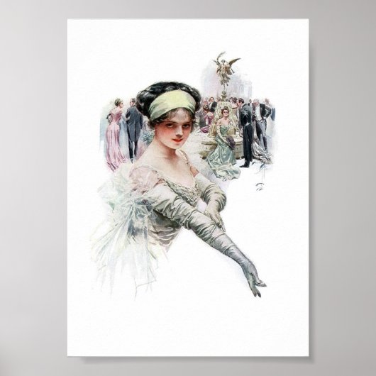 illustratie van een Poster voor vrouwen (Voorkant)