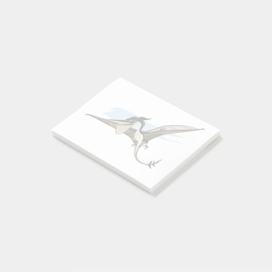Illustratie van een Pteranodon dinosaurus. Post-it® Notes (Schuin)
