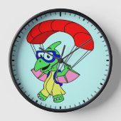 Illustratie van een pterodactylparachute. (Voorkant)