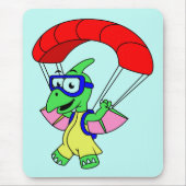 Illustratie van een pterodactylparachute. muismat (Voorkant)