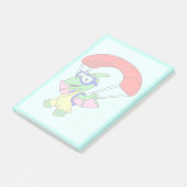 Illustratie van een pterodactylparachute. post-it® notes (Schuin)