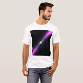 Illustratie van een pulsar t-shirt (Voorkant volledig)