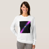 Illustratie van een pulsar t-shirt (Voorkant volledig)