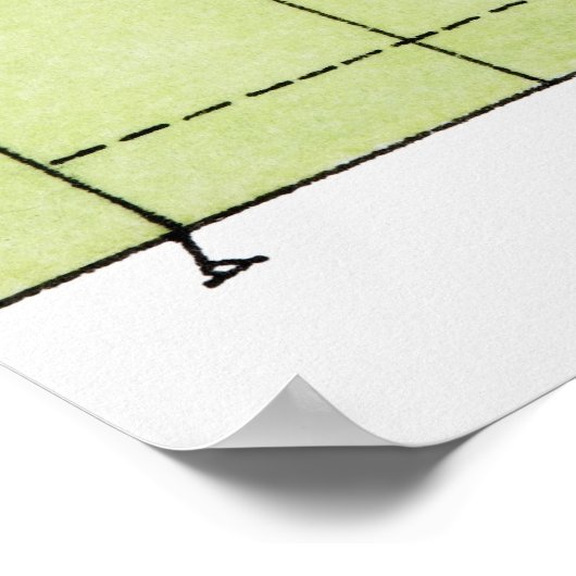 Illustratie van een rugbytoon poster (Hoek)