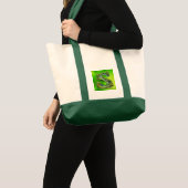 Illustratie van een "s" rivier tote bag (Voorkant (product))