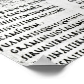 Illustratie van een scène uit een van de Psalms Poster (Hoek)