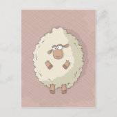 Illustratie van een schattig en grappig reusachtig briefkaart (Voorkant)