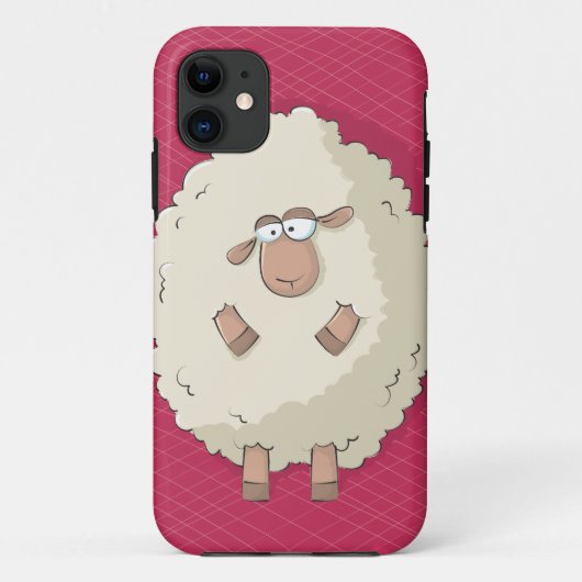 Illustratie van een schattig en grappig reusachtig Case-Mate iPhone case (Achterkant)