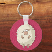 Illustratie van een schattig en grappig reusachtig sleutelhanger (Voorkant)