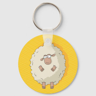 Illustratie van een schattig en grappig reusachtig sleutelhanger