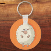 Illustratie van een schattig en grappig reusachtig sleutelhanger (Voorkant)