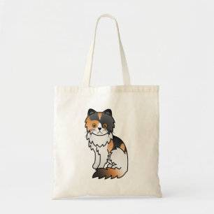 Illustratie van een schattige cartoon cavia Perzis Tote Bag