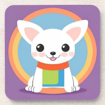 Illustratie van een schattige cartoonhond