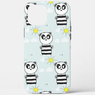 Illustratie van een schattige panda Case-Mate iPhone case