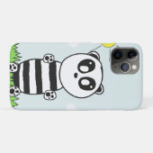 Illustratie van een schattige panda Case-Mate iPhone case (Achterkant (horizontaal))