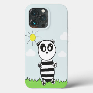 Illustratie van een schattige panda Case-Mate iPhone case