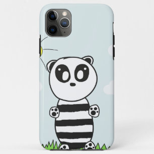 Illustratie van een schattige panda Case-Mate iPhone case