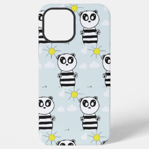 Illustratie van een schattige panda iPhone 12 pro max hoesje