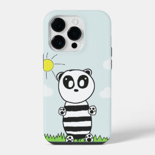 Illustratie van een schattige panda iPhone 14 plus hoesje