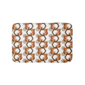 illustratie van een serie teddyberen op wit badmat (Voorkant)