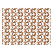 illustratie van een serie teddyberen op wit tafelkleed (Voorkant (Horizontaal))