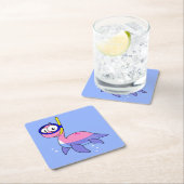 Illustratie van een snorkelend monster van Loch Ne Kartonnen Onderzetters (Insitu)