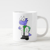 Illustratie van een Spinosaurus-arts. Grote Koffiekop (Rechts)