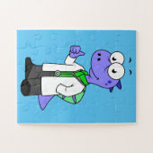 Illustratie van een Spinosaurus-arts. Legpuzzel (Horizontaal)