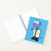 Illustratie van een Spinosaurus-arts. Notitieboek (Binnen)