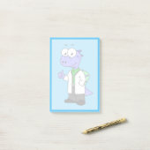 Illustratie van een Spinosaurus-arts. Post-it® Notes (Op bureau)