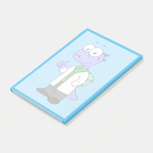 Illustratie van een Spinosaurus-arts. Post-it® Notes (Schuin)