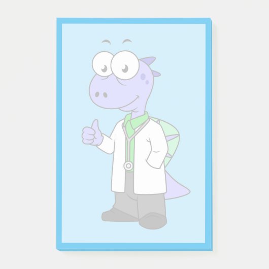 Illustratie van een Spinosaurus-arts. Post-it® Notes (Voorkant)