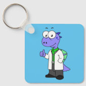 Illustratie van een Spinosaurus-arts. Sleutelhanger (Voorkant)