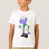 Illustratie van een Spinosaurus-arts. T-shirt (Voorkant)