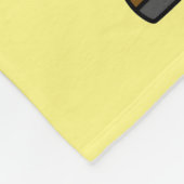 Illustratie van een Spinosaurusjager met Pistool. Fleece Deken (Hoek)