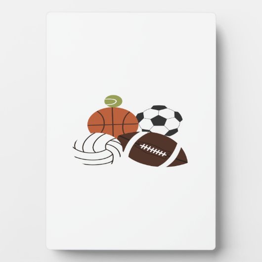 illustratie van een sportbal fotoplaat (voorkant)