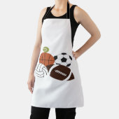 illustratie van een sportbal schort (Insitu)