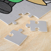 Illustratie van een Stegosaurus-lasser. Legpuzzel (Zijkant)