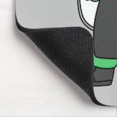 Illustratie van een Stegosaurus-lasser. Muismat (Hoek)