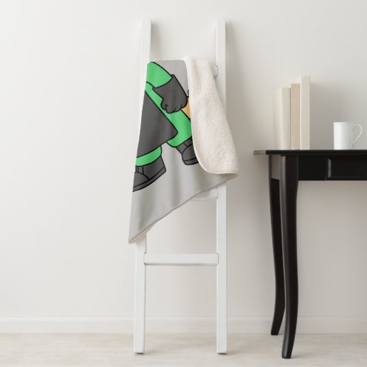 Illustratie van een Stegosaurus-lasser. Sherpa Deken (In situ)