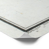  illustratie van een Sturgeon (1785) Poster (Hoek)