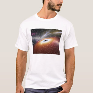 Illustratie van een superzwaar zwart gat t-shirt