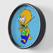 Illustratie van een Triceratops-loper. (Hoek)