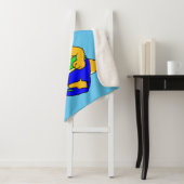 Illustratie van een Triceratops-loper. Sherpa Deken (In situ)