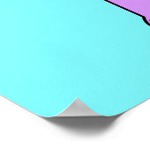 Illustratie van een Tyrannosaurus rex badmeester. Poster (Hoek)