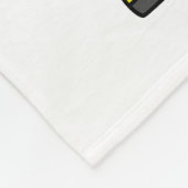 Illustratie van een Tyrannosaurus Rex brandweerman Fleece Deken (Hoek)