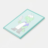 Illustratie van een Tyrannosaurus rex slager. Post-it® Notes (Schuin)