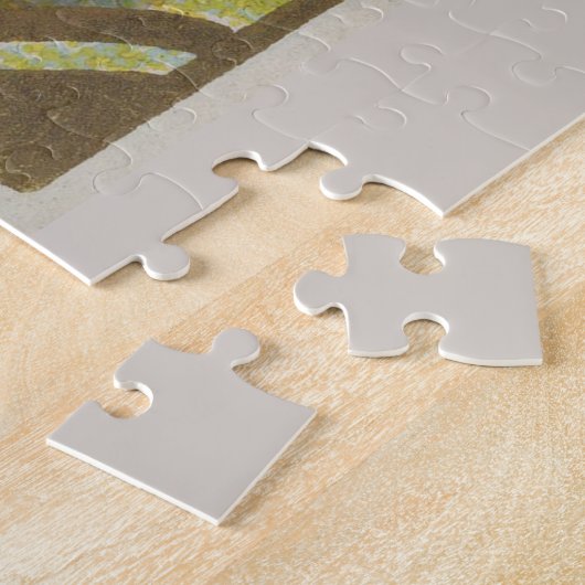  illustratie van een wilde Turkije (1889) Legpuzzel (Zijkant)