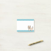 Illustratie van een zachte Cairn Terrier- Cartoonh Post-it® Notes (Op bureau)
