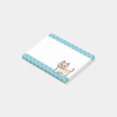 Illustratie van een zachte Cairn Terrier- Cartoonh Post-it® Notes (Schuin)